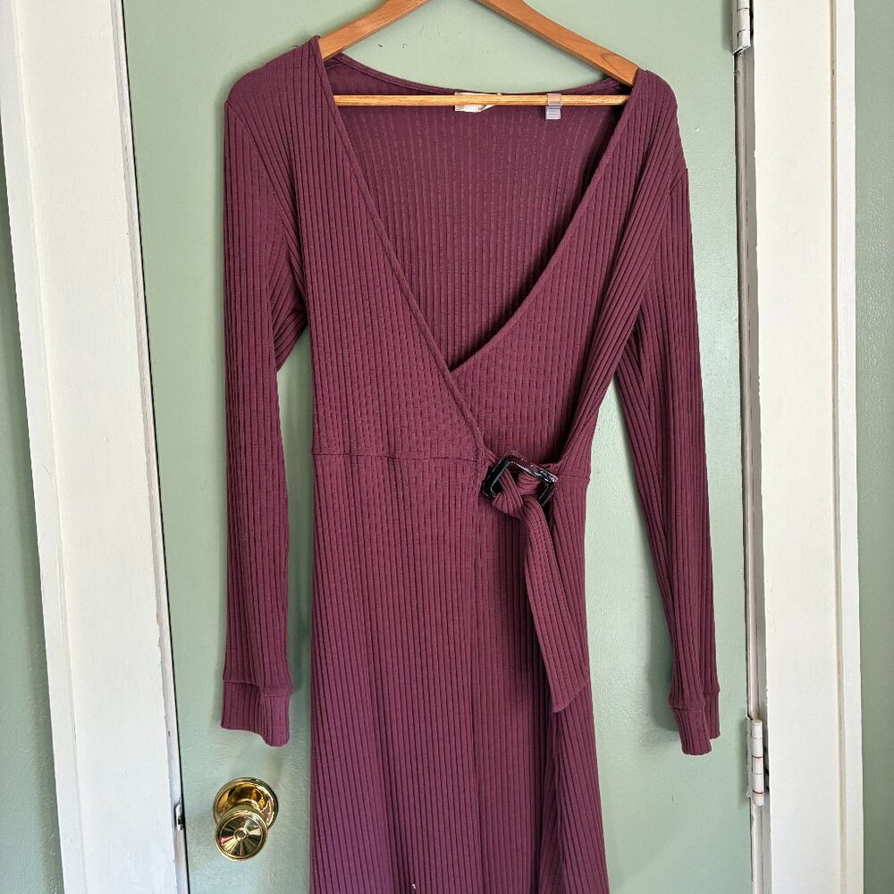 Never Worn Altar'd State Purple Wrap Dress